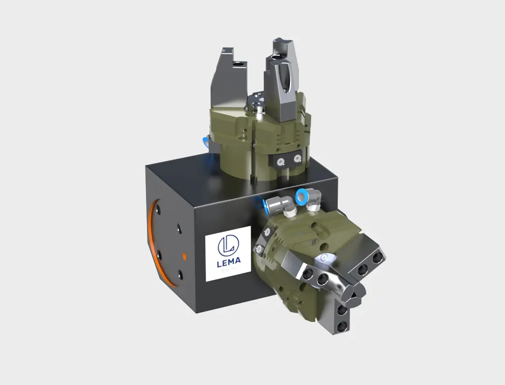 Lema 49 - 90° Çift Tutuculu Parmaklı Robot Kol
